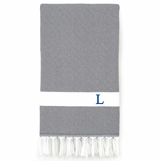 Linum Home Textiles Turkish Cotton Diamond Personalized Pestemal Beach Towel Linum Home Textiles Turkish Cotton Diamond Personalized Pestemal Beach Towel -Linum Home Textiles store unnamed file 3884