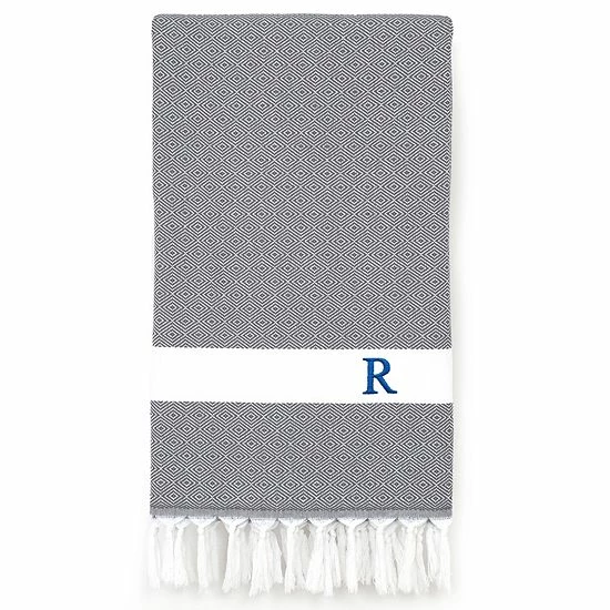 Linum Home Textiles Turkish Cotton Diamond Personalized Pestemal Beach Towel Linum Home Textiles Turkish Cotton Diamond Personalized Pestemal Beach Towel -Linum Home Textiles store unnamed file 3889