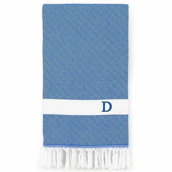 Linum Home Textiles Turkish Cotton Diamond Personalized Pestemal Beach Towel 15 Linum Home Textiles Turkish Cotton Diamond Personalized Pestemal Beach Towel - Image 15