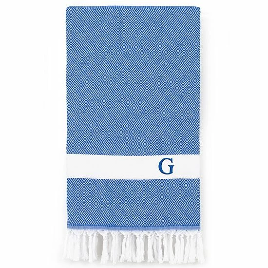 Linum Home Textiles Turkish Cotton Diamond Personalized Pestemal Beach Towel 19 Linum Home Textiles Turkish Cotton Diamond Personalized Pestemal Beach Towel - Image 19