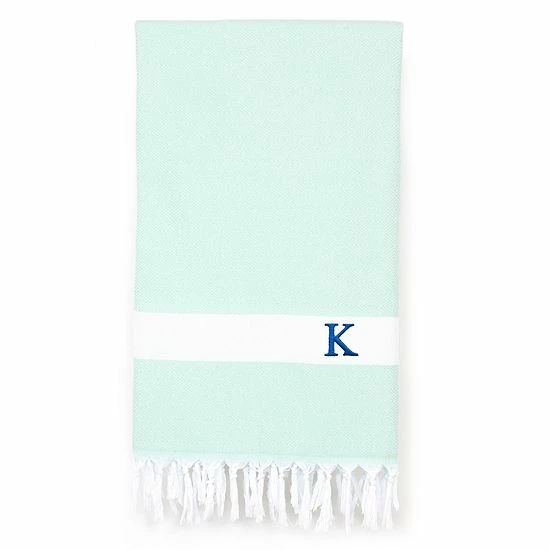 Linum Home Textiles Turkish Cotton Diamond Personalized Pestemal Beach Towel 6 Linum Home Textiles Turkish Cotton Diamond Personalized Pestemal Beach Towel - Image 6