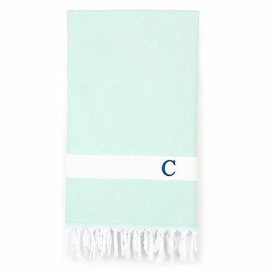 Linum Home Textiles Turkish Cotton Diamond Personalized Pestemal Beach Towel 10 Linum Home Textiles Turkish Cotton Diamond Personalized Pestemal Beach Towel - Image 10