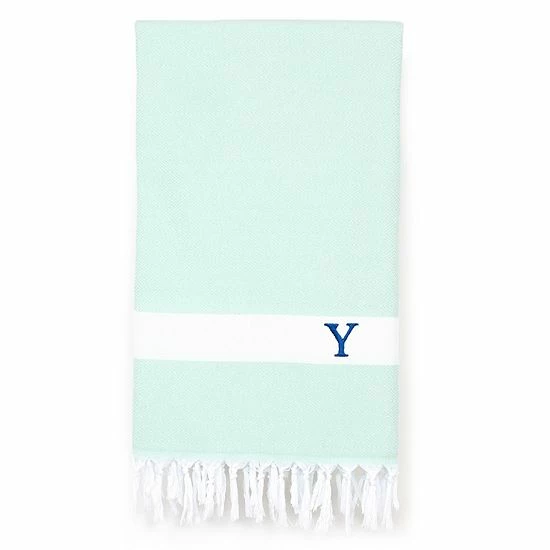 Linum Home Textiles Turkish Cotton Diamond Personalized Pestemal Beach Towel 14 Linum Home Textiles Turkish Cotton Diamond Personalized Pestemal Beach Towel - Image 14