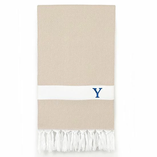 Linum Home Textiles Turkish Cotton Diamond Personalized Pestemal Beach Towel 12 Linum Home Textiles Turkish Cotton Diamond Personalized Pestemal Beach Towel - Image 12