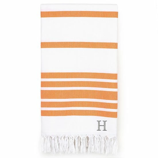 Linum Home Textiles Turkish Cotton Herringbone Personalized Pestemal Beach Towel 15 Linum Home Textiles Turkish Cotton Herringbone Personalized Pestemal Beach Towel - Image 15
