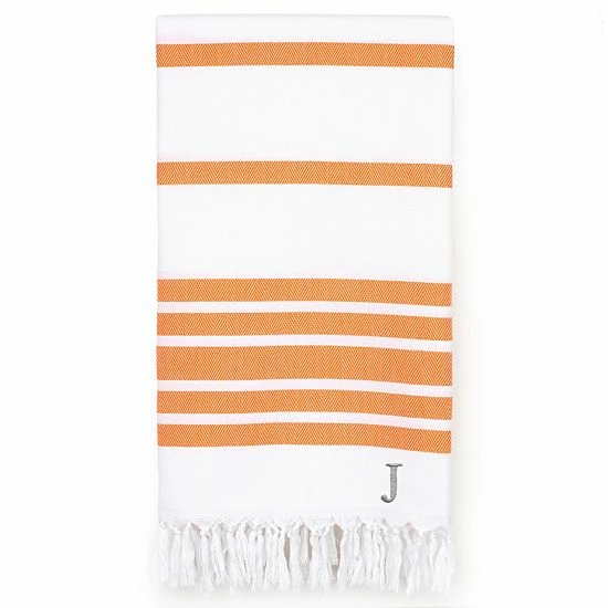 Linum Home Textiles Turkish Cotton Herringbone Personalized Pestemal Beach Towel 16 Linum Home Textiles Turkish Cotton Herringbone Personalized Pestemal Beach Towel - Image 16