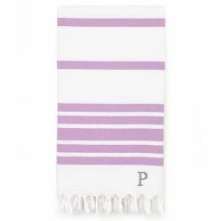Linum Home Textiles Turkish Cotton Herringbone Personalized Pestemal Beach Towel -Linum Home Textiles store unnamed file 4044