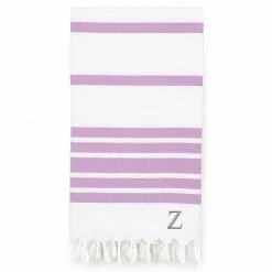 Linum Home Textiles Turkish Cotton Herringbone Personalized Pestemal Beach Towel -Linum Home Textiles store unnamed file 4052