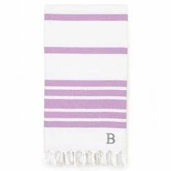 Linum Home Textiles Turkish Cotton Herringbone Personalized Pestemal Beach Towel -Linum Home Textiles store unnamed file 4054