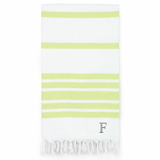 Linum Home Textiles Turkish Cotton Herringbone Personalized Pestemal Beach Towel 5 Linum Home Textiles Turkish Cotton Herringbone Personalized Pestemal Beach Towel - Image 5