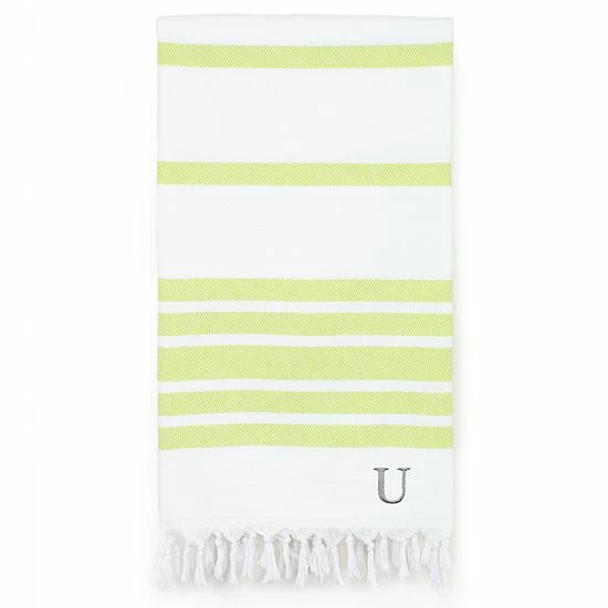 Linum Home Textiles Turkish Cotton Herringbone Personalized Pestemal Beach Towel 11 Linum Home Textiles Turkish Cotton Herringbone Personalized Pestemal Beach Towel - Image 11
