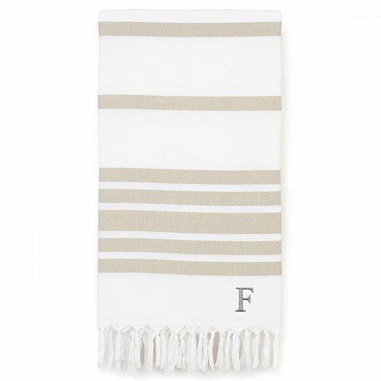 Linum Home Textiles Turkish Cotton Herringbone Personalized Pestemal Beach Towel 12 Linum Home Textiles Turkish Cotton Herringbone Personalized Pestemal Beach Towel - Image 12