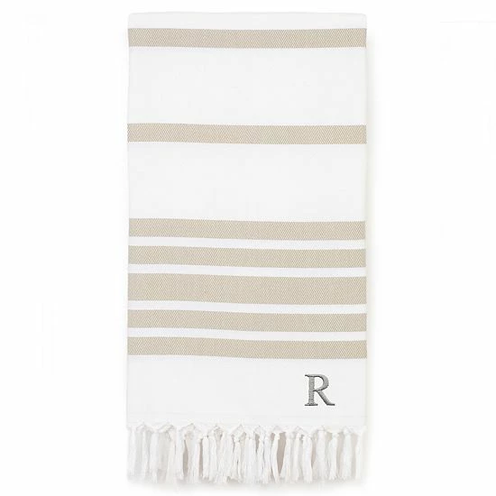 Linum Home Textiles Turkish Cotton Herringbone Personalized Pestemal Beach Towel 16 Linum Home Textiles Turkish Cotton Herringbone Personalized Pestemal Beach Towel - Image 16
