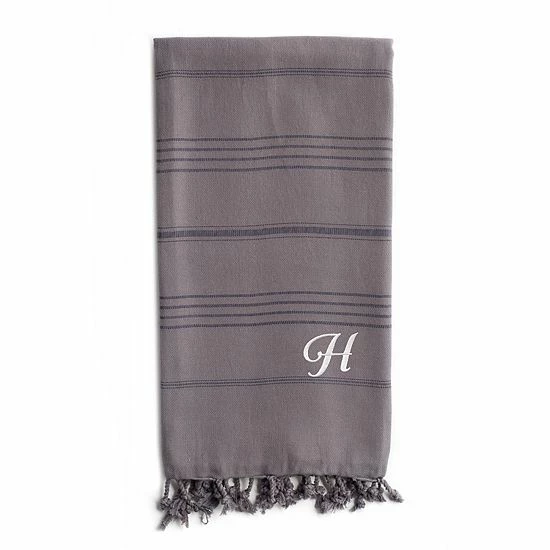 Linum Home Textiles Turkish Cotton Summer Fun Personalized Pestemal Beach Towel 3 Linum Home Textiles Turkish Cotton Summer Fun Personalized Pestemal Beach Towel - Image 3