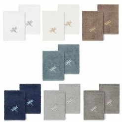 Linum Home Textiles Turkish Cotton Braelyn 2-piece Embellished Washcloth Set Dark Gray 12 Linum Home Textiles Turkish Cotton Braelyn 2-piece Embellished Washcloth Set Dark Gray -Linum Home Textiles store unnamed file 416