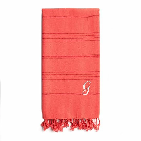 Linum Home Textiles Turkish Cotton Summer Fun Personalized Pestemal Beach Towel 13 Linum Home Textiles Turkish Cotton Summer Fun Personalized Pestemal Beach Towel - Image 13