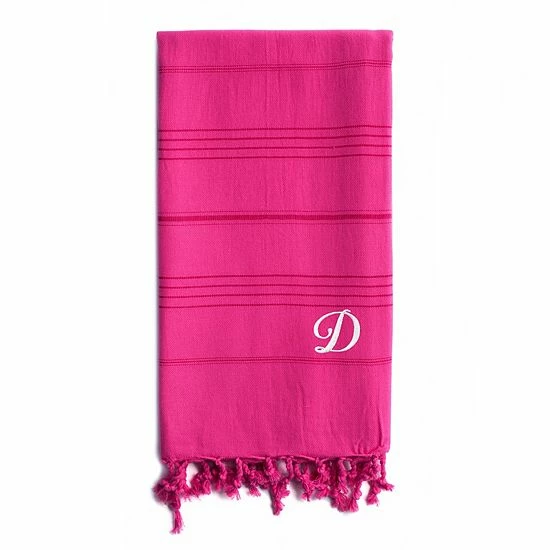 Linum Home Textiles Turkish Cotton Summer Fun Personalized Pestemal Beach Towel 1 Linum Home Textiles Turkish Cotton Summer Fun Personalized Pestemal Beach Towel