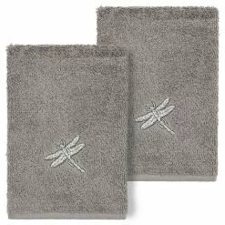 Linum Home Textiles Turkish Cotton Braelyn 2-piece Embellished Washcloth Set Dark Gray 14 Linum Home Textiles Turkish Cotton Braelyn 2-piece Embellished Washcloth Set Dark Gray -Linum Home Textiles store unnamed file 418