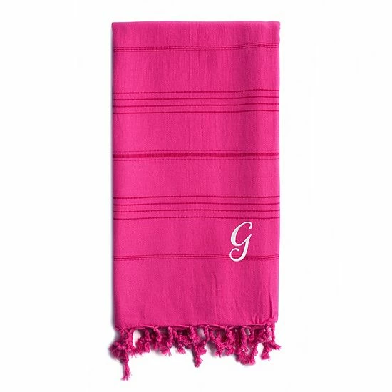 Linum Home Textiles Turkish Cotton Summer Fun Personalized Pestemal Beach Towel 8 Linum Home Textiles Turkish Cotton Summer Fun Personalized Pestemal Beach Towel - Image 8