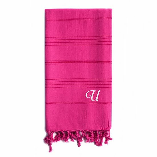 Linum Home Textiles Turkish Cotton Summer Fun Personalized Pestemal Beach Towel 18 Linum Home Textiles Turkish Cotton Summer Fun Personalized Pestemal Beach Towel - Image 18