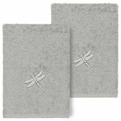 Linum Home Textiles Turkish Cotton Braelyn 2-piece Embellished Washcloth Set Dark Gray 16 Linum Home Textiles Turkish Cotton Braelyn 2-piece Embellished Washcloth Set Dark Gray -Linum Home Textiles store unnamed file 420
