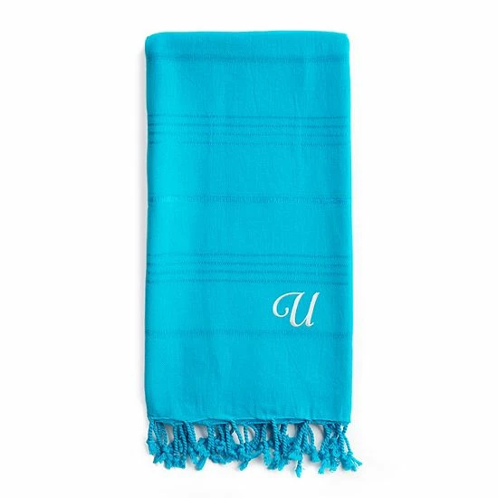 Linum Home Textiles Turkish Cotton Summer Fun Personalized Pestemal Beach Towel 3 Linum Home Textiles Turkish Cotton Summer Fun Personalized Pestemal Beach Towel - Image 3