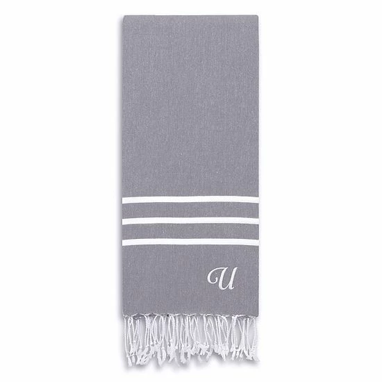 Linum Home Textiles Turkish Cotton Alara Personalized Pestemal Beach Towel 6 Linum Home Textiles Turkish Cotton Alara Personalized Pestemal Beach Towel - Image 6