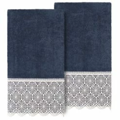 Linum Home Textiles Turkish Cotton Arian 2-piece Cream Lace Embellished Bath Towel Set 7 Linum Home Textiles Turkish Cotton Arian 2-piece Cream Lace Embellished Bath Towel Set -Linum Home Textiles store unnamed file 4379