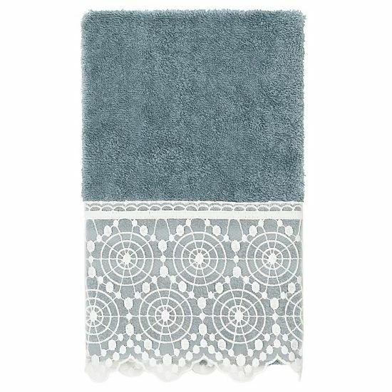 Linum Home Textiles Turkish Cotton Arian Cream Lace Embellished Hand Towel Linum Home Textiles Turkish Cotton Arian Cream Lace Embellished Hand Towel -Linum Home Textiles store unnamed file 4390