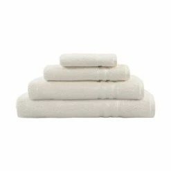 Linum Home Textiles 4-piece Denzi Bath Towel Set Latte