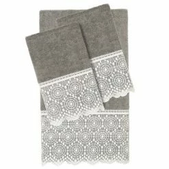 Linum Home Textiles Turkish Cotton Arian 3-piece Cream Lace Embellished Towel Set 9 Linum Home Textiles Turkish Cotton Arian 3-piece Cream Lace Embellished Towel Set -Linum Home Textiles store unnamed file 4422