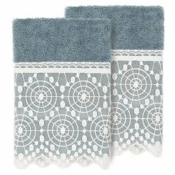 Linum Home Textiles Turkish Cotton Arian 2-piece Cream Lace Embellished Washcloth Set 7 Linum Home Textiles Turkish Cotton Arian 2-piece Cream Lace Embellished Washcloth Set -Linum Home Textiles store unnamed file 4430