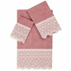 Linum Home Textiles Turkish Cotton Arian 3-piece Cream Lace Embellished Towel Set 10 Linum Home Textiles Turkish Cotton Arian 3-piece Cream Lace Embellished Towel Set -Linum Home Textiles store unnamed file 4455