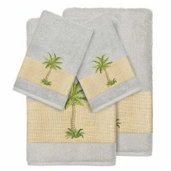 Linum Home Textiles 4-piece Colton Embellished Bath Towel Set Teal 4 Linum Home Textiles 4-piece Colton Embellished Bath Towel Set Teal -Linum Home Textiles store unnamed file 4463