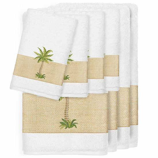 Linum Home Textiles 8-piece Colton Embellished Bath Towel Set Cream Linum Home Textiles 8-piece Colton Embellished Bath Towel Set Cream -Linum Home Textiles store unnamed file 4468