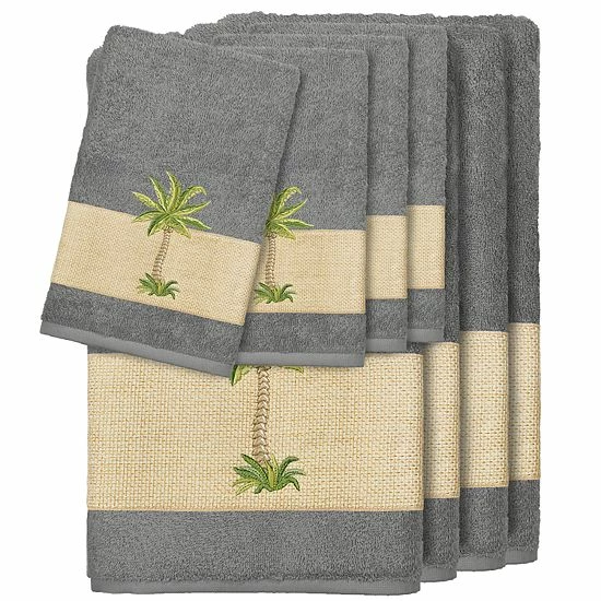 Linum Home Textiles 8-piece Colton Embellished Bath Towel Set Cream Linum Home Textiles 8-piece Colton Embellished Bath Towel Set Cream -Linum Home Textiles store unnamed file 4470