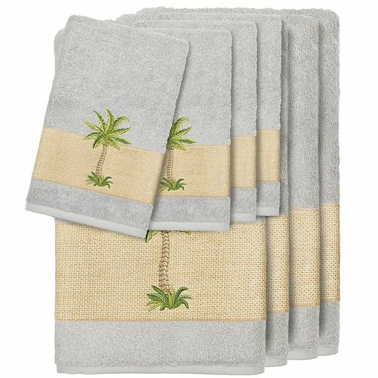 Linum Home Textiles 8-piece Colton Embellished Bath Towel Set Cream Linum Home Textiles 8-piece Colton Embellished Bath Towel Set Cream -Linum Home Textiles store unnamed file 4474