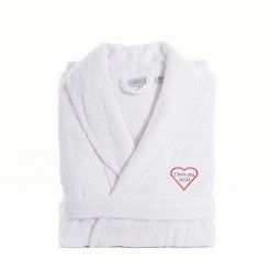 Linum Home Textiles "I Love You Mom" Embroidered Cotton Terry Bathrobe Melange 6 Linum Home Textiles "I Love You Mom" Embroidered Cotton Terry Bathrobe Melange -Linum Home Textiles store unnamed file 4483