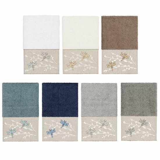 Linum Home Textiles Turkish Cotton Braelyn Embellished Hand Towel Cream Linum Home Textiles Turkish Cotton Braelyn Embellished Hand Towel Cream -Linum Home Textiles store unnamed file 4495