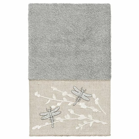 Linum Home Textiles Turkish Cotton Braelyn Embellished Hand Towel Cream Linum Home Textiles Turkish Cotton Braelyn Embellished Hand Towel Cream -Linum Home Textiles store unnamed file 4499
