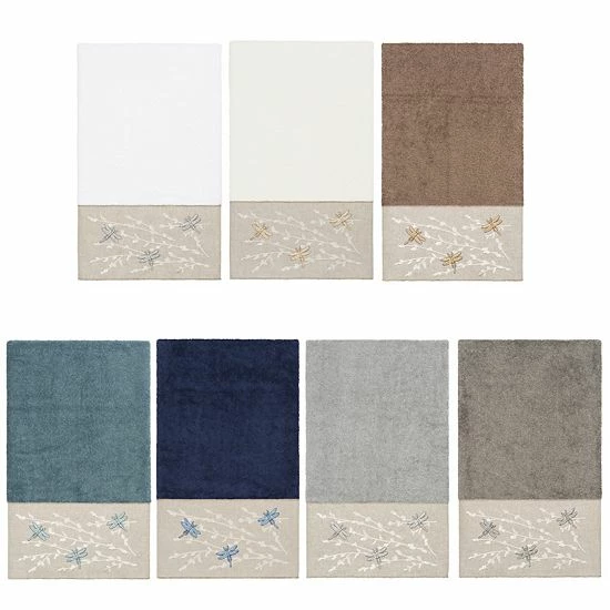 Linum Home Textiles Turkish Cotton Braelyn Embellished Bath Towel Light Gray Linum Home Textiles Turkish Cotton Braelyn Embellished Bath Towel Light Gray -Linum Home Textiles store unnamed file 4505