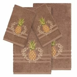 Linum Home Textiles 4-piece Turkish Cotton Welcome Embellished Towel Set Cream 6 Linum Home Textiles 4-piece Turkish Cotton Welcome Embellished Towel Set Cream -Linum Home Textiles store unnamed file 4531