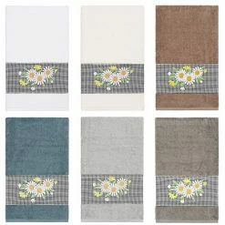 Linum Home Textiles Turkish Cotton Daisy Embellished Bath Towel Tea Rose 2 Linum Home Textiles Turkish Cotton Daisy Embellished Bath Towel Tea Rose -Linum Home Textiles store unnamed file 4549
