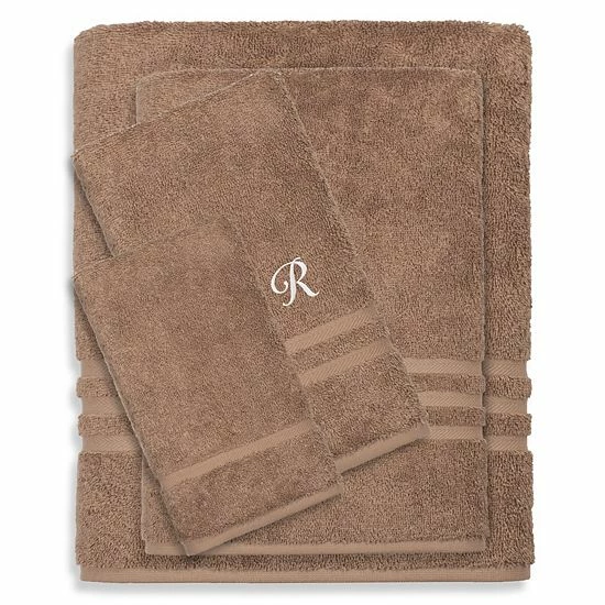 Linum Home Textiles Turkish Cotton Denzi 4-piece Personalized Towel Set 14 Linum Home Textiles Turkish Cotton Denzi 4-piece Personalized Towel Set - Image 14