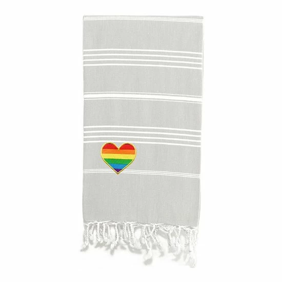 Linum Home Textiles Turkish Cotton Lucky Cheerful Rainbow Heart Pestemal Beach Towel Turquoise Linum Home Textiles Turkish Cotton Lucky Cheerful Rainbow Heart Pestemal Beach Towel Turquoise -Linum Home Textiles store unnamed file 4660
