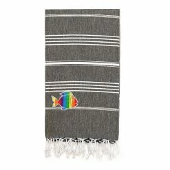 Linum Home Textiles Turkish Cotton Lucky Sparkling Rainbow Fish Pestemal Beach Towel Soft Aqua 9 Linum Home Textiles Turkish Cotton Lucky Sparkling Rainbow Fish Pestemal Beach Towel Soft Aqua -Linum Home Textiles store unnamed file 4704