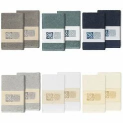 Linum Home Textiles Turkish Cotton Vivian 2-pack Embellished Hand Towel Set Midnight Blue 11 Linum Home Textiles Turkish Cotton Vivian 2-pack Embellished Hand Towel Set Midnight Blue -Linum Home Textiles store unnamed file 4731