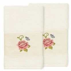 Linum Home Textiles Turkish Cotton Rebecca Embellished Hand Towel Set Teal 3 Linum Home Textiles Turkish Cotton Rebecca Embellished Hand Towel Set Teal -Linum Home Textiles store unnamed file 4749