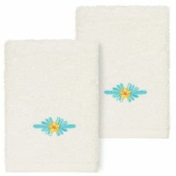 Linum Home Textiles Turkish Cotton Feliz 2-piece Embellished Washcloth Set Dark Gray 15 Linum Home Textiles Turkish Cotton Feliz 2-piece Embellished Washcloth Set Dark Gray -Linum Home Textiles store unnamed file 4772