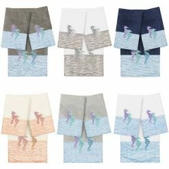 Linum Home Textiles Turkish Cotton Sofia 3-piece Embellished Bath Towel Set Dark Gray 3 Linum Home Textiles Turkish Cotton Sofia 3-piece Embellished Bath Towel Set Dark Gray -Linum Home Textiles store unnamed file 4783